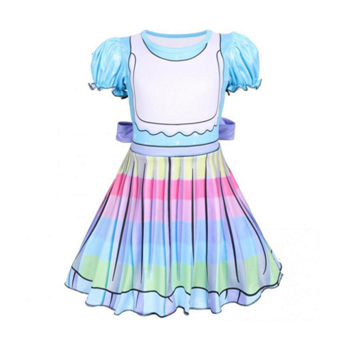 Color Cosplayer Children's LOL Costume Cosplay For Girls Cute Dresses Pink Clothes Little Kids Party Purim Costumes