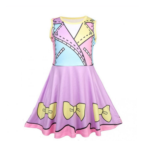 Color Cosplayer Children's LOL Costume Cosplay For Girls Cute Dresses Pink Clothes Little Kids Party Purim Costumes